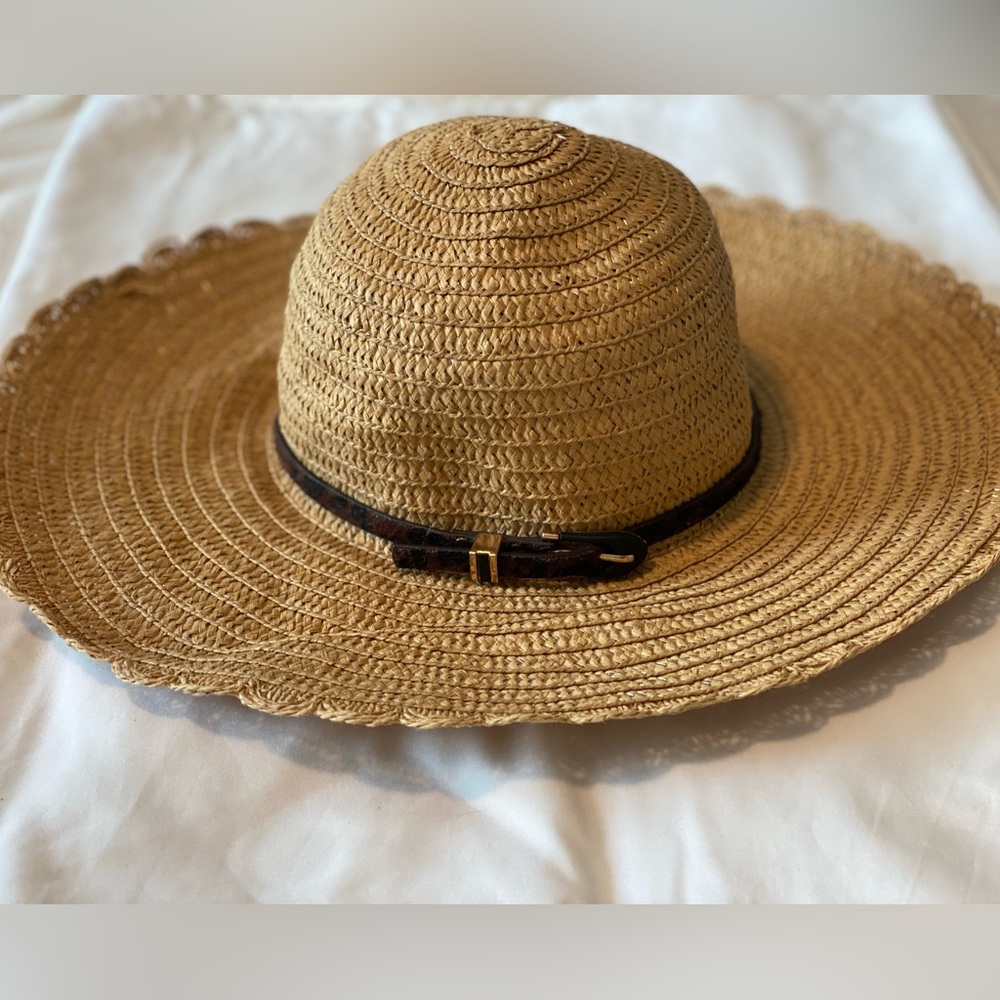 Tan Straw Sun Hat